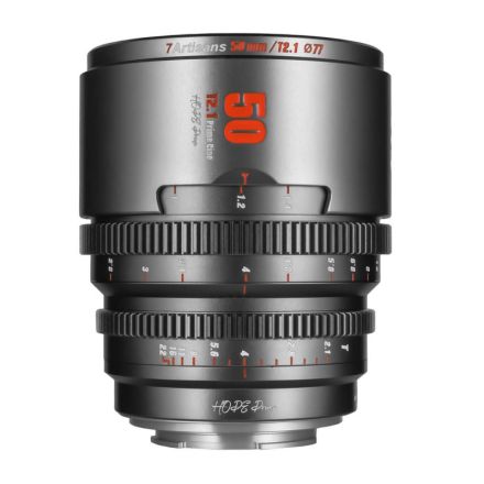 7Artisans Hope 50mm T2.1 titangrau f. MFT S35