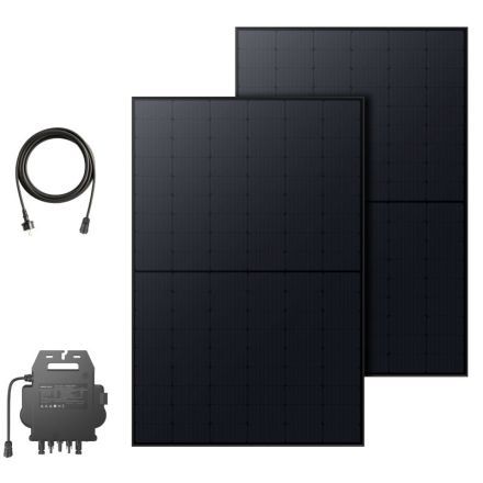 Anker SOLIX Balkonkraftwerk 820W PV mit Mikrowechselrichter 600W/800W - 0% MwSt. (gem. § 12 Abs. 3 UStG)*