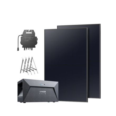 Anker SOLIX Balkonkraftwerk mit Speicher 890W IBC Modul PV, 1600 Wh und Balkonhalterungen - 0% MwSt. (gem. § 12 Abs. 3 UStG)*