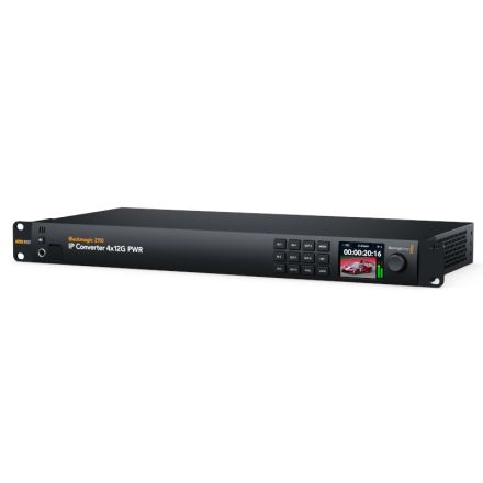 Blackmagic 2110 IP Converter 4x12G PWR