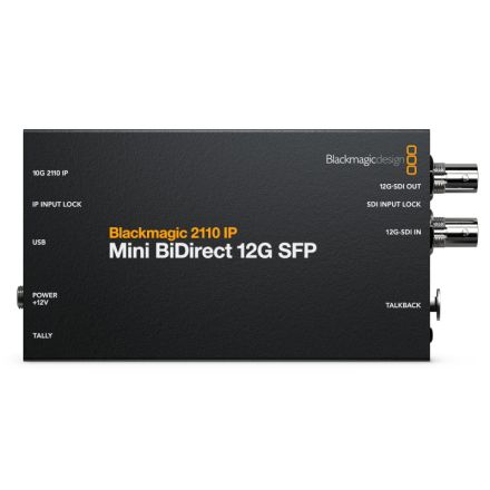 Blackmagic 2110 IP Mini BiDirect 12G SFP