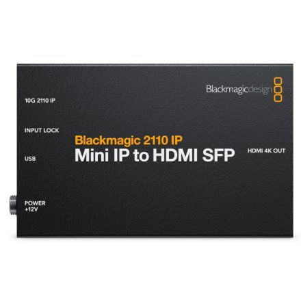 Blackmagic 2110 IP Mini IP to HDMI SFP
