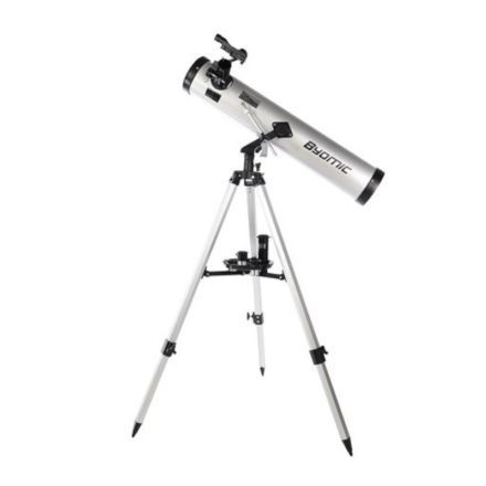 Byomic Einsteiger Spiegelteleskop 76/700 mit Koffer Teleskop 