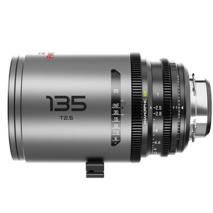 DZOFILM Pavo 2x anamorphic Prime 135mm T2.5 - Neutral Coating - PL&EF mount - metric