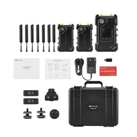 Hollyland Cosmo C2 Wireless Video Transmission System 2TX and 1RX Kit