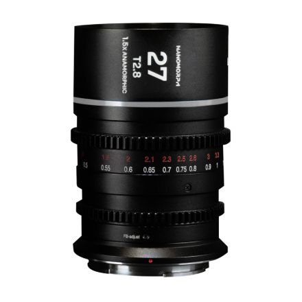 LAOWA Nanomorph 27mm T2.8 1.5X S35 silber