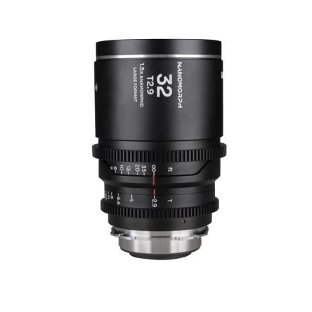 LAOWA Nanomorph 32mm T2.9 1.5X LF Silver Arri PL Default + EF