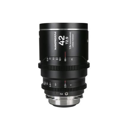 LAOWA Nanomorph 42mm T2.9 1.5X LF Silver Arri PL Default + EF