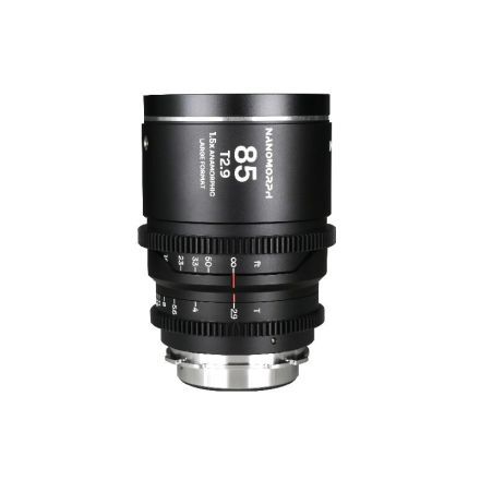 LAOWA Nanomorph 85mm T2.9 1.5X LF Silver Arri PL Default + EF