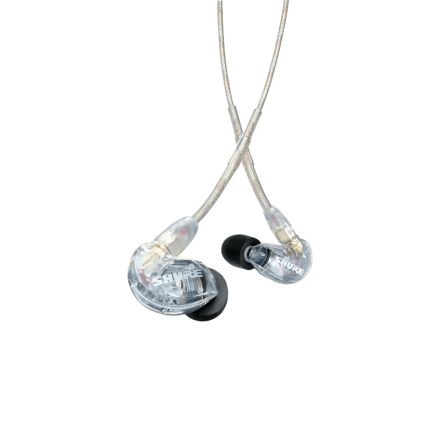 Shure SE215 PRO Professional Sound Isolating Ohrhörer 64" Transparent