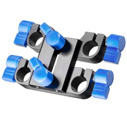 Walimex Pro 15mm Doppel-Klemmblock für Video Rig