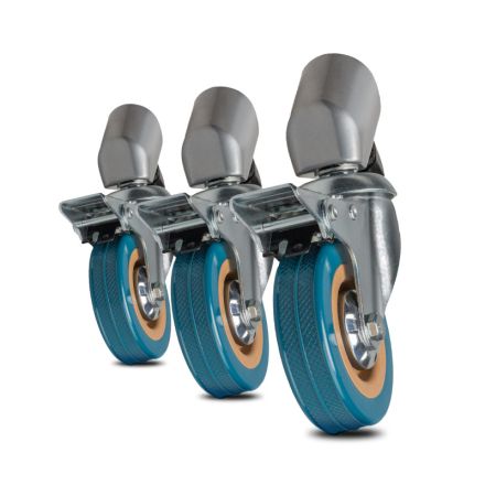 Walimex pro Stativrollen Pro 7525 3er-Set 75mm