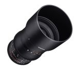 Samyang 135mm T2.2 VDSLR Objektiv für Canon EF Seitansicht