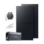 Anker SOLIX Balkonkraftwerk mit Speicher 1080W PV, 1600Wh und Bodenhalterungen Umweltfreundlich