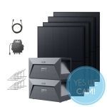 Anker SOLIX Solarbank Dual-System mit Bodenhalterungen 1780W, 3200Wh Umweltfreundlich
