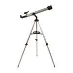 Byomic Einsteiger Refraktorteleskop 60/700 mit Koffer Teleskop Azimutale Montierung 