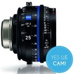 ZEISS Compact Prime CP.3 XD 25 mm T2.1 Objektiv