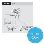 Fujinon MS-X1 Hinterkamera-Bedienteile Kit (Teilservo) Zoom