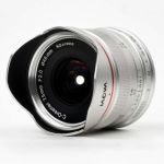 LAOWA 7,5mm f/2,0 drone für MFT silber Objektivlinse 