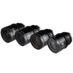 LAOWA Nanomorph LF Prime 4-Lens Bundle - 32mm, 42mm, 55mm, 85mm - Silver Arri PL Default + EF Objektive