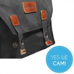 Mantona Kameratasche Milano grande Leder