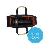 Porta Brace CAR-2CAM Black Lightweight Camera Case with Quick-Zip Lid Medium
