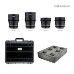 Samyang MF 24/35/50/85 MK2 VDSLR Kofferset Canon EF Brennweite