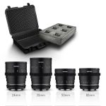 Samyang MF 24/35/50/85 MK2 VDSLR Kofferset CanonEF Set