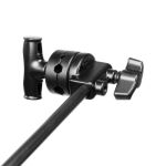 SHAPE 40'' C-Ständer mit verschiebbarem Bein Schwarz Verstellbar