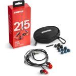 Shure SE215 PRO Professional Sound Isolating™ Ohrhörer - Rot Lieferumfang