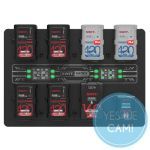 SWIT MATRIX-S8 8x100W Ultra fast V-mount Wall Charger V-Mount