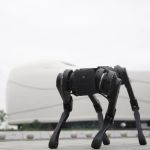 Unitree B1 Robot Dog Polizei