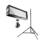 Walimex Pro Beleuchtung Set Video Set UP 192 LED-Set