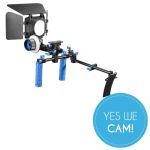 Walimex Pro Hand-Schulter-Videostativ Cineast III Zubehörbefestigung