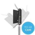 Walimex Pro LED 500 Versalight Bi Color Set2 Akku seitenansicht