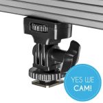 Walimex Pro LED Niova 150 Bi Color On Camera 15W Halterung
