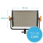 Walimex Pro LED Niova 900 Plus Bi Color 54W Maße