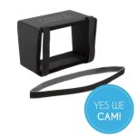 Wooden Camera LCD Sun Shade (6 to 7 Inch) Gummiband
