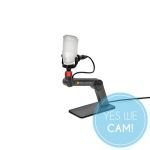 Yellowtec m!ka Table Stand - Schwarz - mit OnAir Anzeige - offene Kabelenden