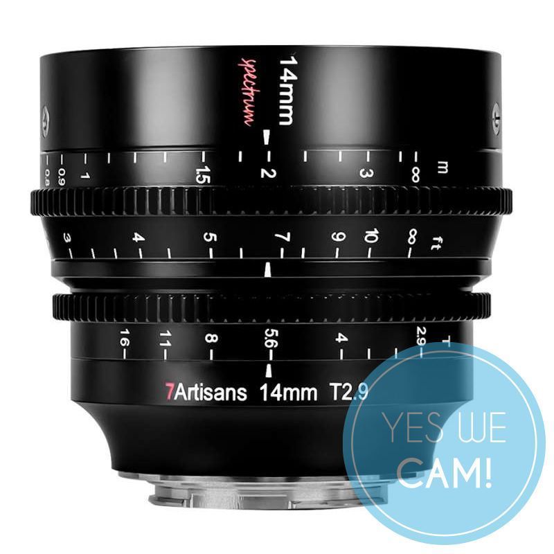 7Artisans Spectrum 14mm T2.9 Nikon Z Vollformat Filmemacher