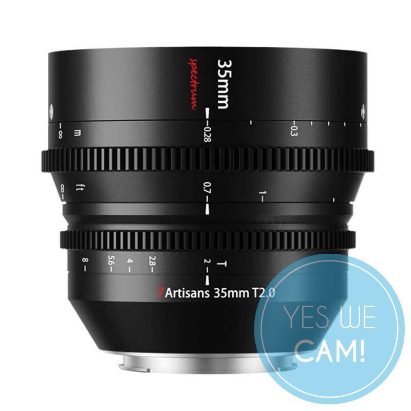 7Artisans Spectrum 35mm T2.0 Nikon Z Vollformat Filmemacher