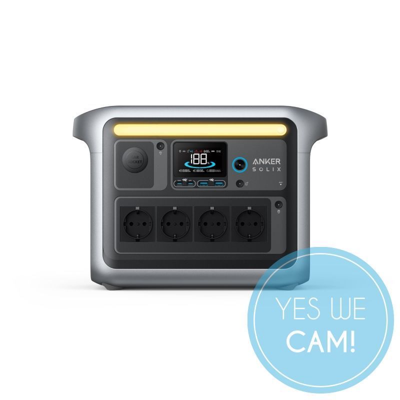 Anker SOLIX C1000 1056 Wh, 1800 W Photovoltaik