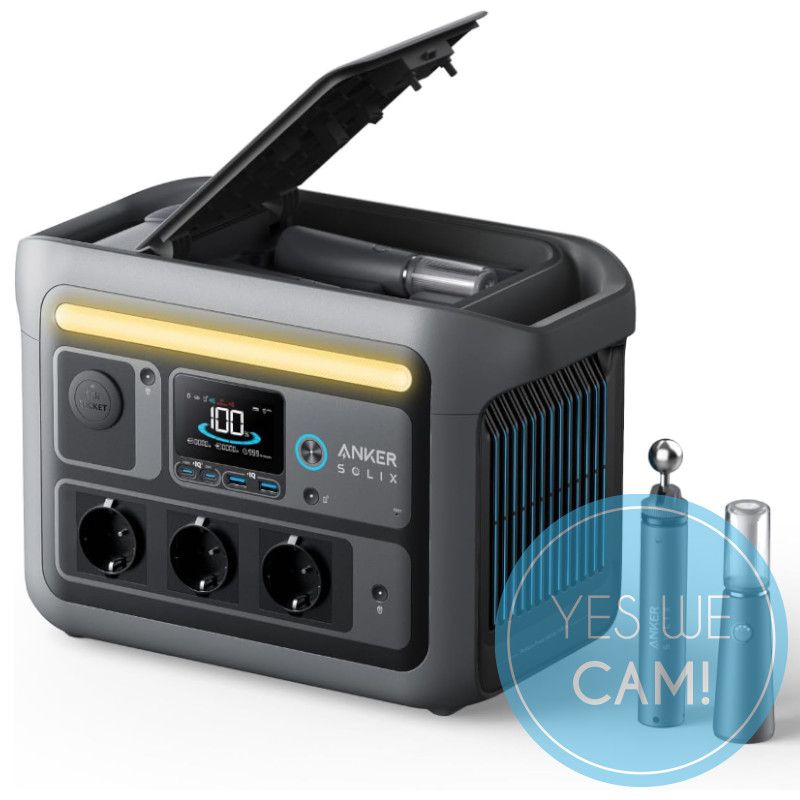 Anker SOLIX C800X - Tragbare Powerstation 768Wh, 1200W*