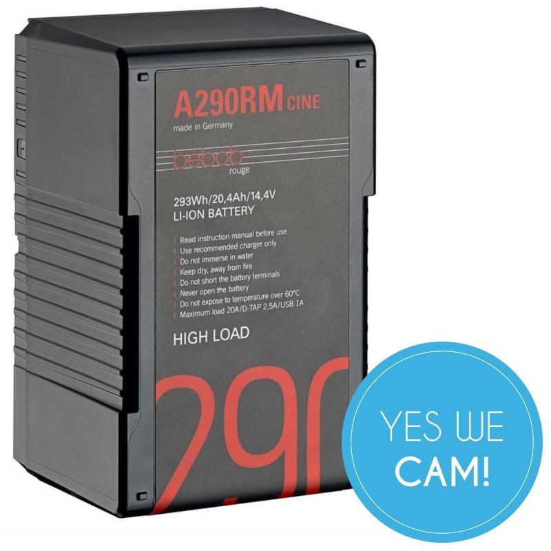 bebob A290RM-Cine Akku Hochstromfähig