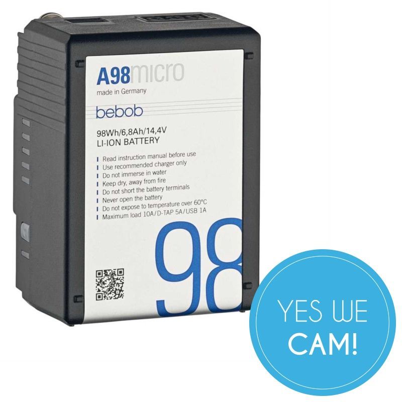 bebob A98micro Akku Gold-Mount