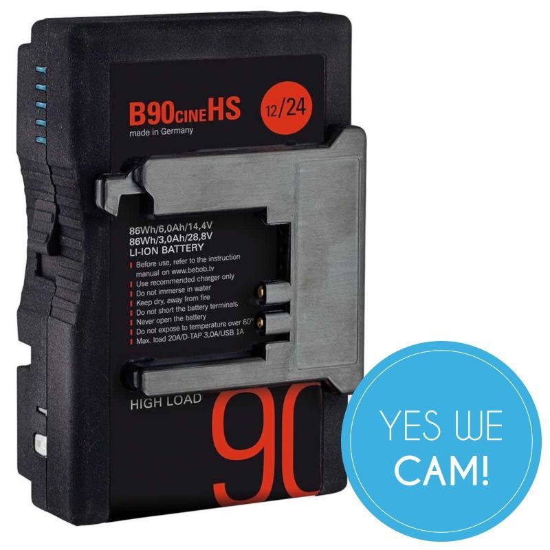 bebob B90cineHS Akku Austauschbare Zellen