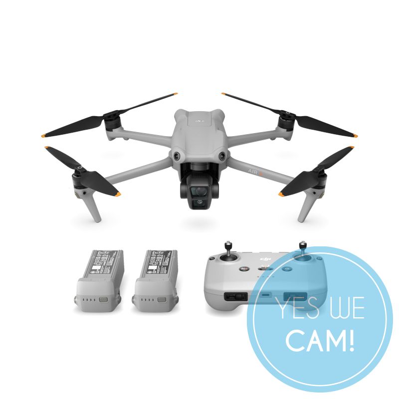 DJI Air 3 Fly More Combo inkl. DJI RC-N2 Weitwinkelkamera