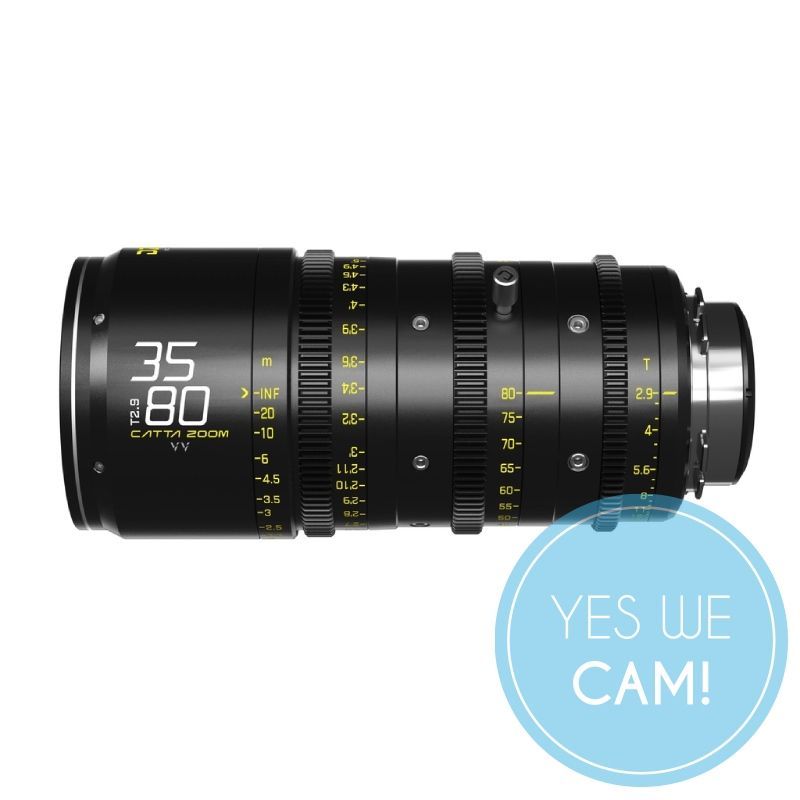 DZOFILM Catta Ace Zoom 35-80 T2.9 Black for PL/EF Mount VV/FF Zoomobjektiv