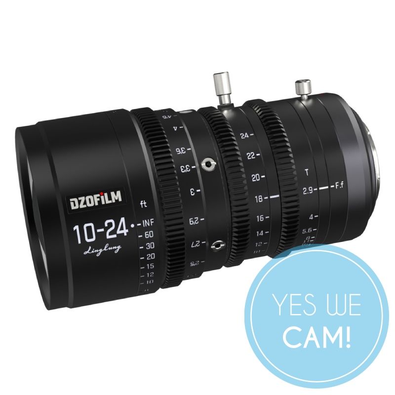 DZOFILM Linglung 10-24 T2.9 MFT metric Objektiv