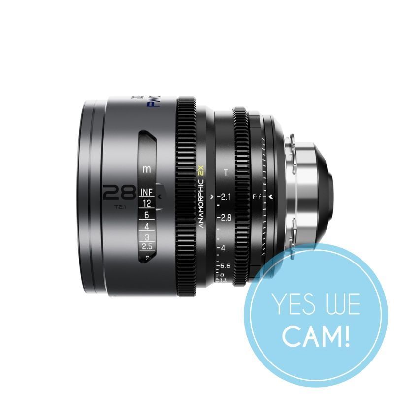 DZOFILM Pavo 2x Anamorphic 28mm T2.1 für PL/EF Mount S35 metric - Blue Coating kaufen